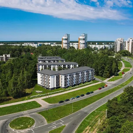 Apartment Cozy 2-bedrooms In A New Complex Near The Airport And The Center Riga